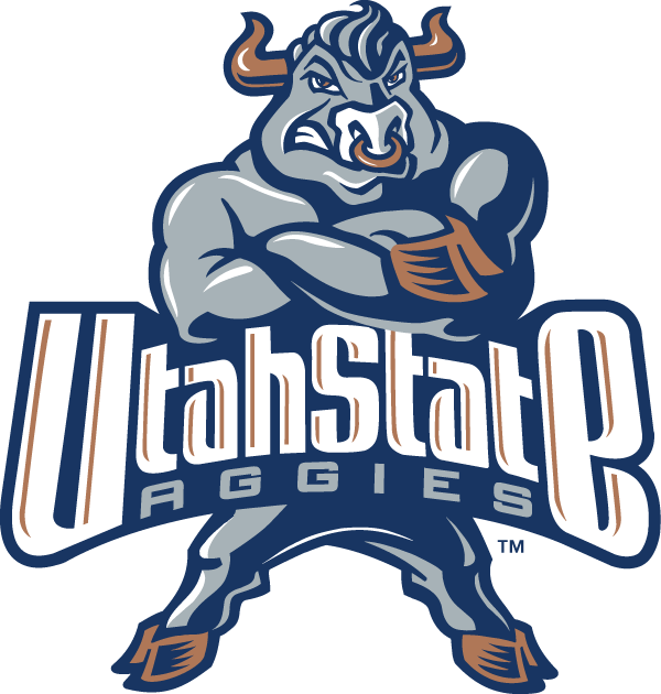 Utah State Aggies 1996-2000 Primary Logo diy DTF decal sticker